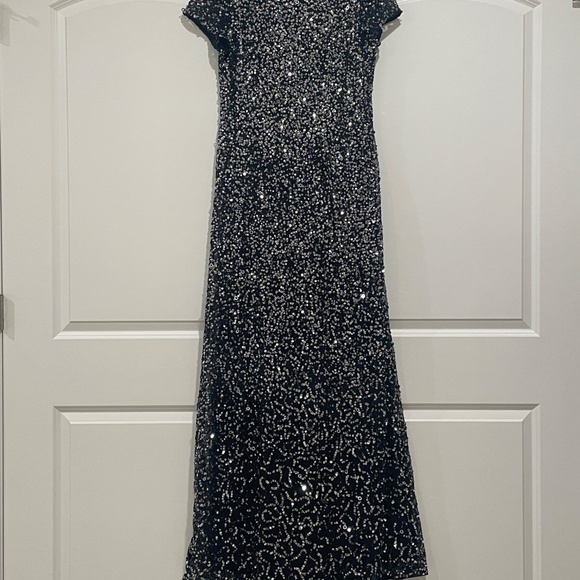 Adrianna Papell Sequined Gown - Picture 3 of 5